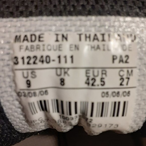 Nike Performance Men's Black/White Soft Spike Golf Shoes 312240-111 Size 9 - Picture 7 of 7